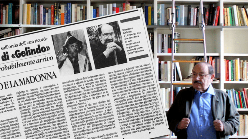 Umberto Eco e Gelindo